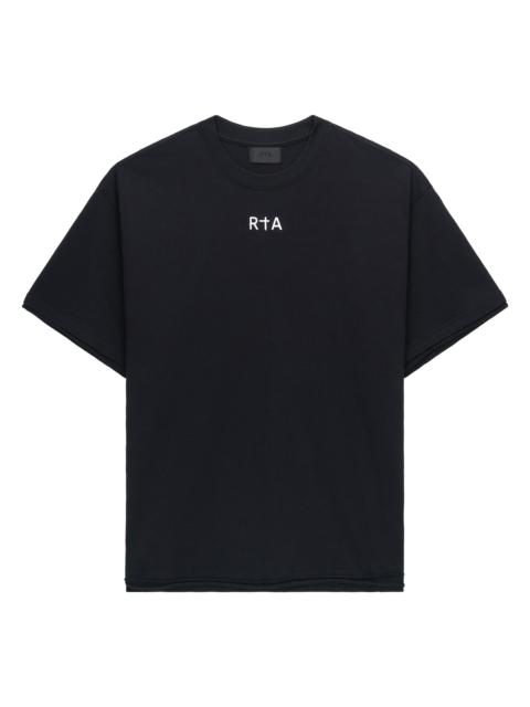 RTA Men's Exodus Elian Double Layered T-Shirt - Black Rta Flag