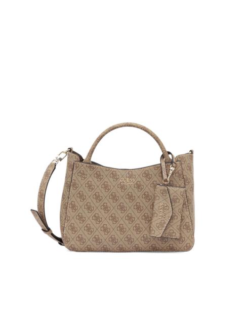 GUESS USA monogram top-handles tote bag