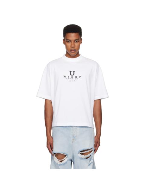 送関込★VETEMENTS  vet cropped boxy t-shirt VET CROPPED CROPPED BOXY BLACK T-SHIRT