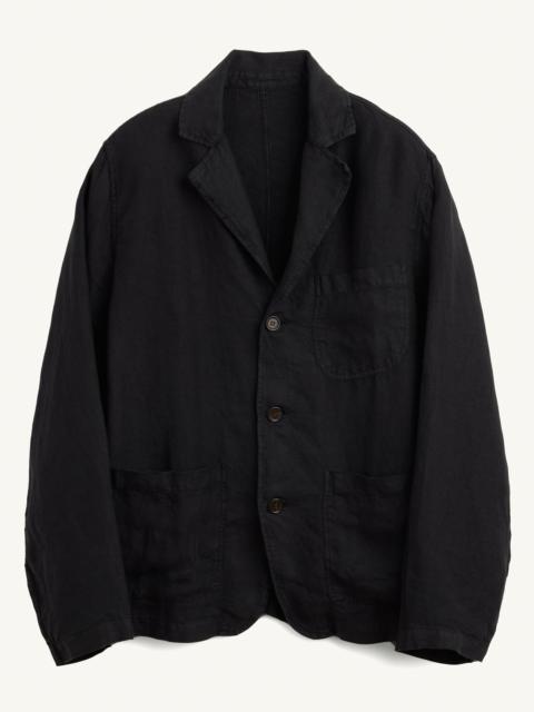 Corridor LINEN BLAZER - BLACK