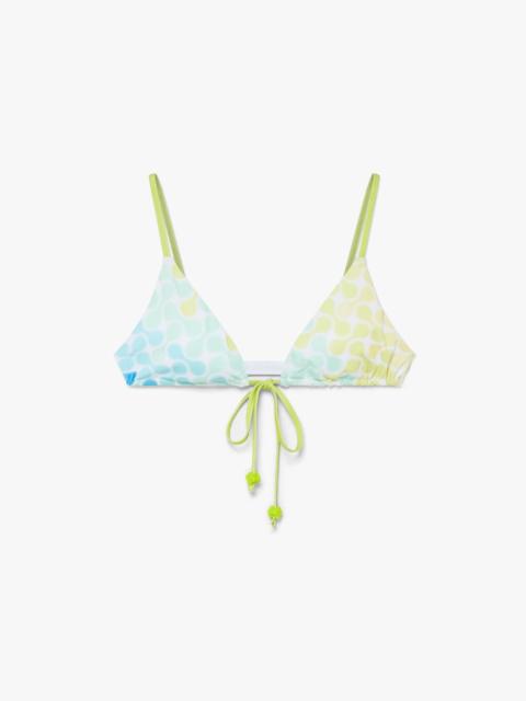 CASABLANCA Optic Drop String Beaded Bikini Top | Casablanca Paris