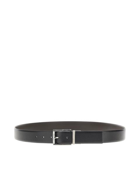 EMPORIO ARMANI REVERSIBLE LEATHER BELT