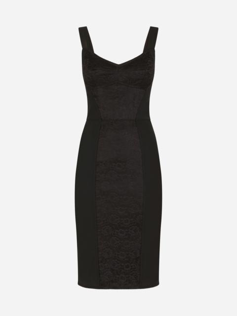 Dolce & Gabbana Lace handbag with DG logo