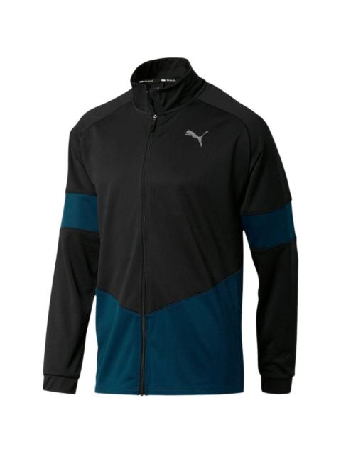 PUMA Blaster colourblock zip sweatshirt