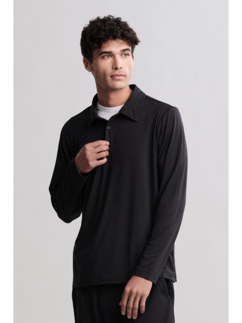 Barefoot Dreams Malibu Collection® Butterchic LS Polo