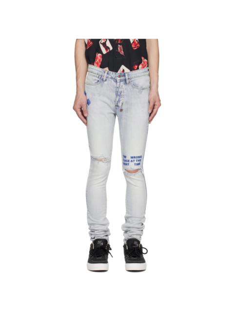Ksubi Blue Van Winkle Jeans