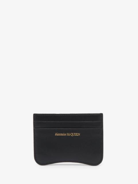 Women's The Seal Card Holder in Black