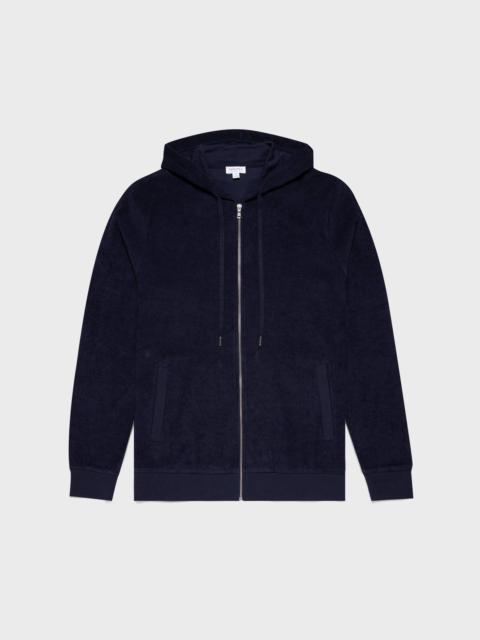 Towelling Hoody