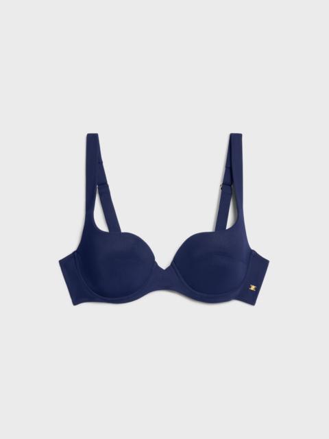 CELINE balconette top IN matte jersey