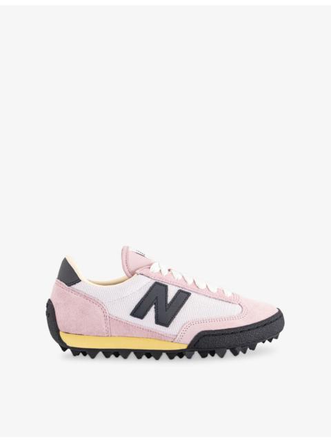 New Balance Gator Run Suede and Mesh Trainers