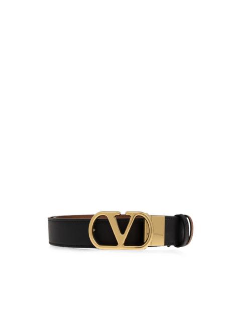 Valentino VLogo leather belt