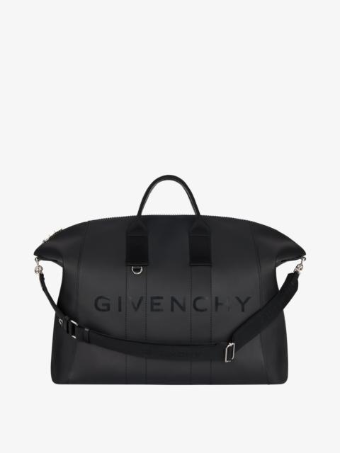 Givenchy MEDIUM ANTIGONA SPORT BAG IN COATED CANVAS