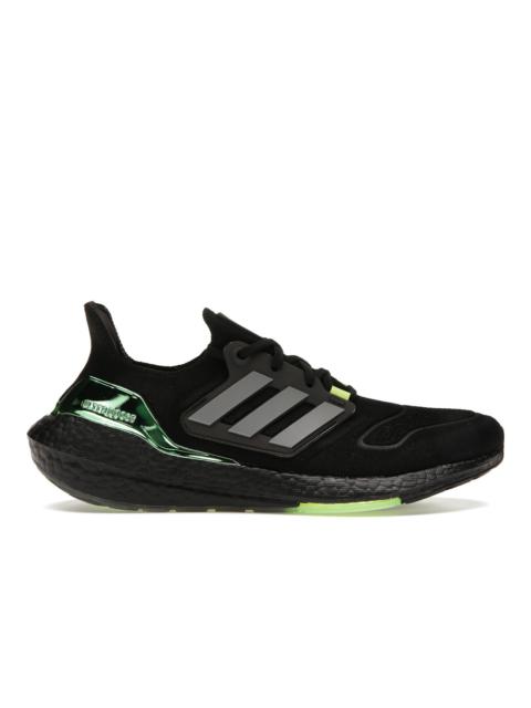 adidas Ultra Boost 22 Black Iron Metallic Beam Green