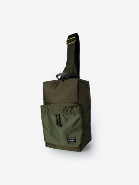 Iron Heart POR-FOR-SSB-GRN Porter - Yoshida & Co. - Force Sling Shoulder Bag - Green
