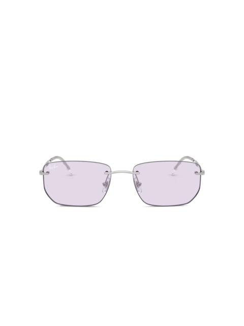 Ray-Ban rimless rectangle sunglasses