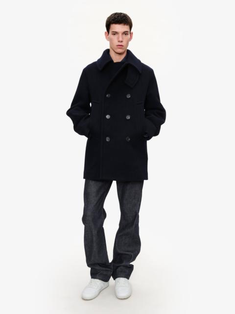 A.P.C. RECYCLED WOOL PEA COAT