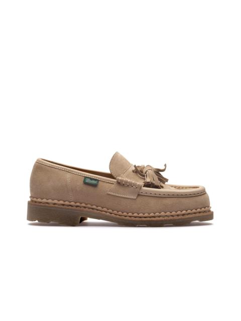 Paraboot Orsay Nd P Beige Velvet - Rubber Sole