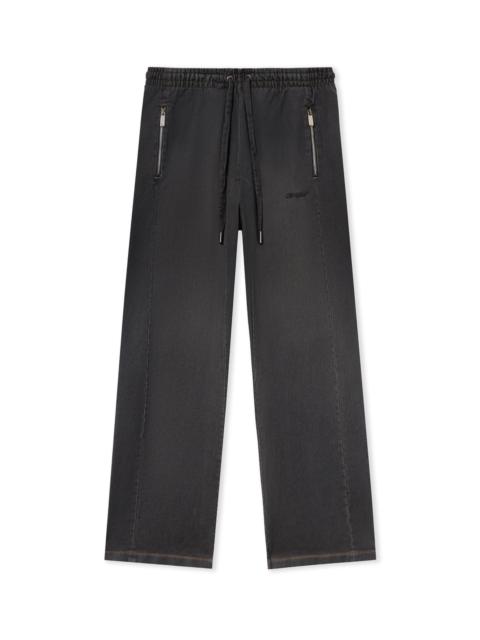 Off-White Distress Diag Slouchy Sweatpant