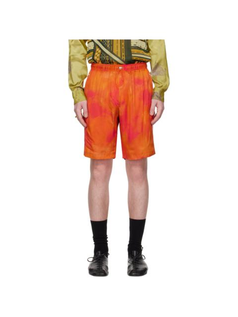 Ahluwalia Orange Bassar Shorts