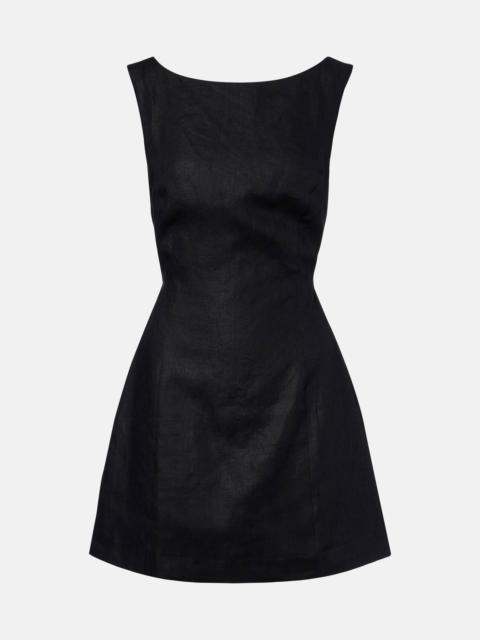FAITHFULL Sofia linen minidress