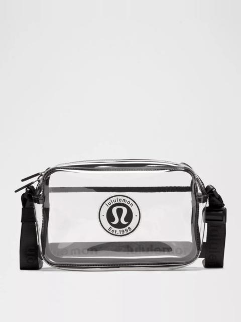 lululemon Clear Crossbody Bag 2L *Logo