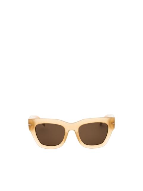 BOSS rectangle-frame sunglasses
