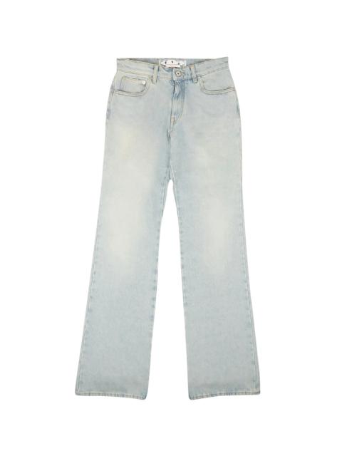 Off-White Baggy Chino Jeans "Light Blue" OWYA047F22DEN0014000