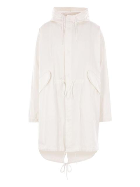 MM6 Maison Margiela drawstring hooded parka