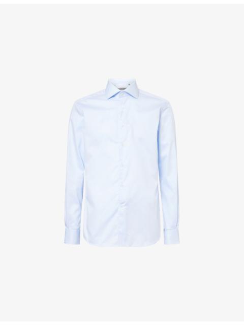 CORNELIANI Regular-Fit Wrinkle-Free Cotton Shirt