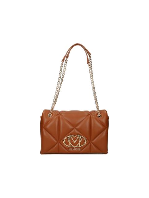 Moschino quilted chain-strap shoulder bag