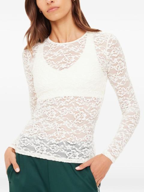 THE UPSIDE Lyon Rosa long-sleeve floral T-Shirt