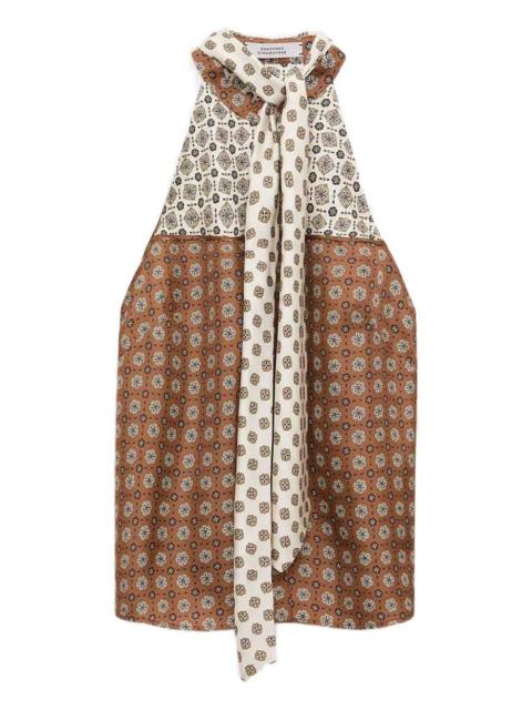 DOROTHEE SCHUMACHER geometric-pattern halterneck
