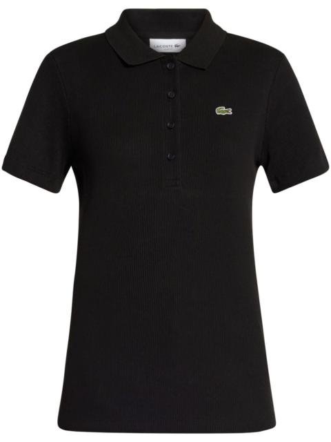 LACOSTE logo-appliquÃ© polo shirt
