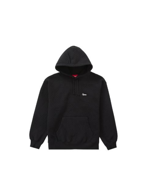 Supreme Supreme Micro Quilted Hooded Sweatshirt Black