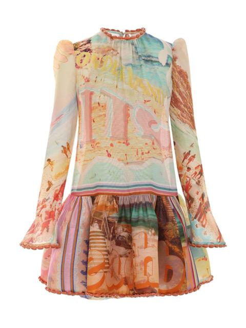 Zimmermann TAMA LAYERED MINI DRESS