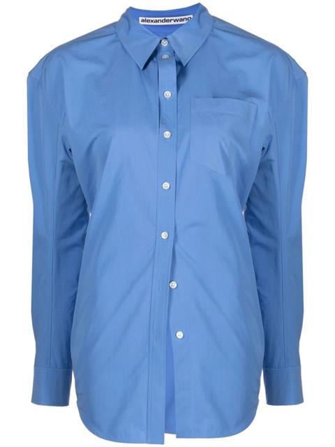Alexander Wang ruched button-up shirt