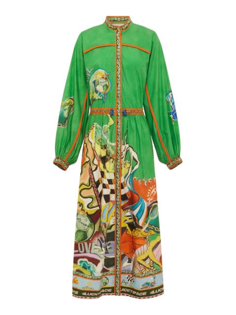 ALÉMAIS Lucky Pace Shirtdress