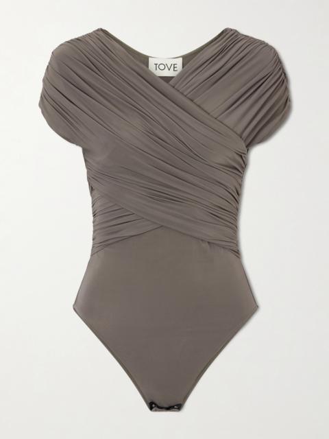 TOVE Sidney Jersey-crepe Bodysuit