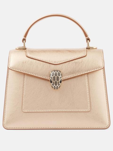 BVLGARI Serpenti Forever Medium leather tote bag