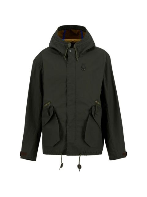 Barbour Westoe hooded pocket cotton jacket