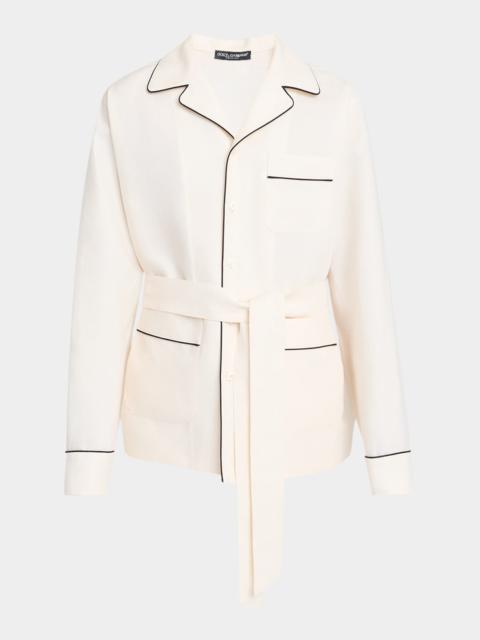 Dolce & Gabbana Men's Vanity Pajama Top