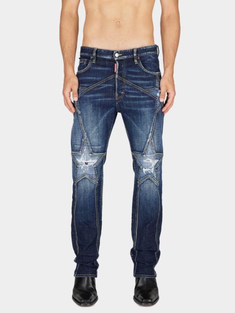 DSQUARED2 642 SUPER STAR WASH DENIM