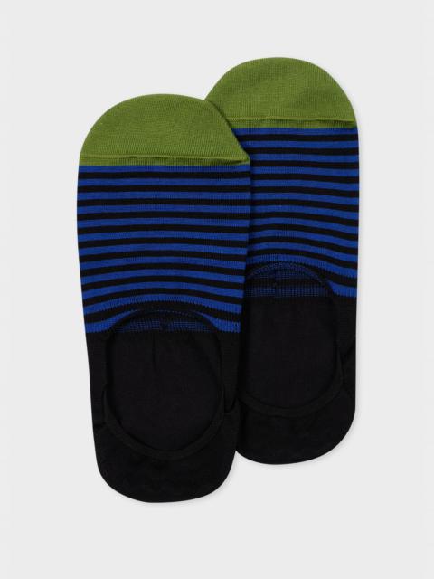 Paul Smith Black Stripe Loafer Socks