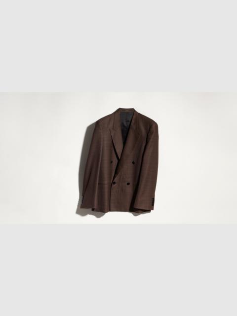 GUCCI Gingham wool jacket