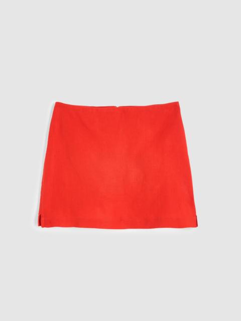 Madewell Mini Skort in Linen