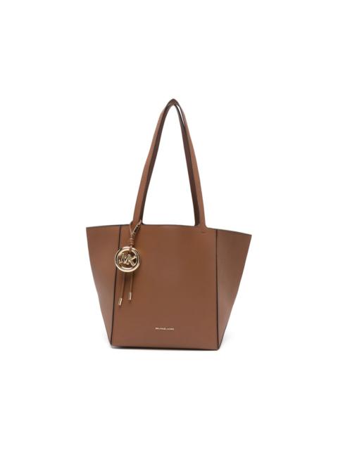 MICHAEL KORS Jordi logo-pendant tote bag