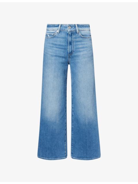 PAIGE Anessa Wide-Leg Denim Jeans