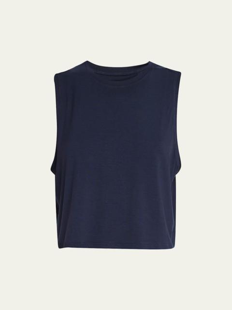 SPLITS59 Sienna Cropped Jersey Tank