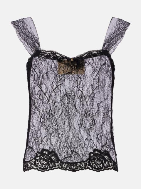 Valentino Lace sheer top