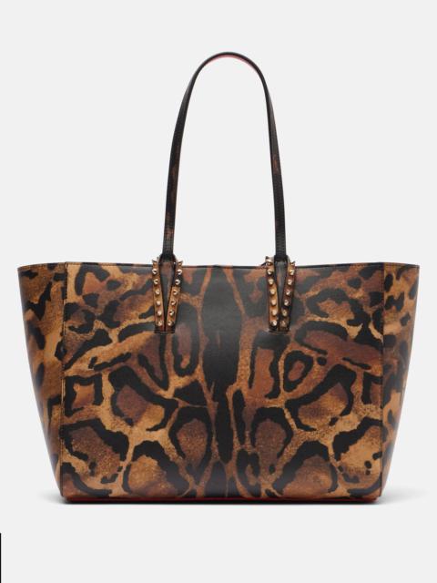 Christian Louboutin Leopard-print leather shopper